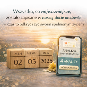 4 analizy daty urodzenia - dla Ciebie i Twoich bliskich